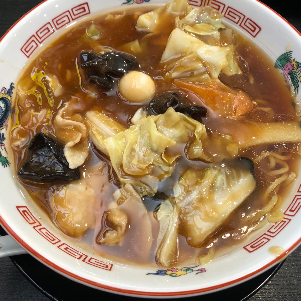 ユーザーが投稿した広東麺の写真 - 実際訪問したユーザーが直接撮影して投稿した山王中園町中華料理ドラゴン食堂の写真