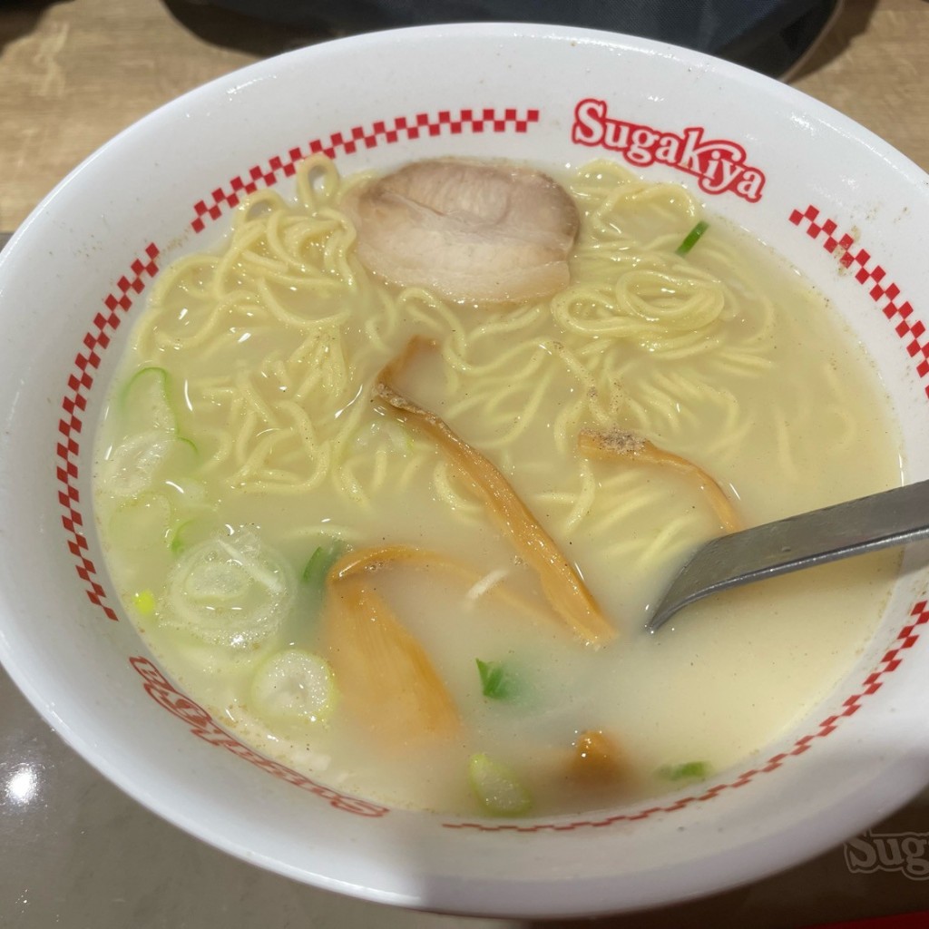 ユーザーが投稿したラーメンの写真 - 実際訪問したユーザーが直接撮影して投稿した羽衣ラーメン専門店スガキヤ ビバホーム一宮店の写真