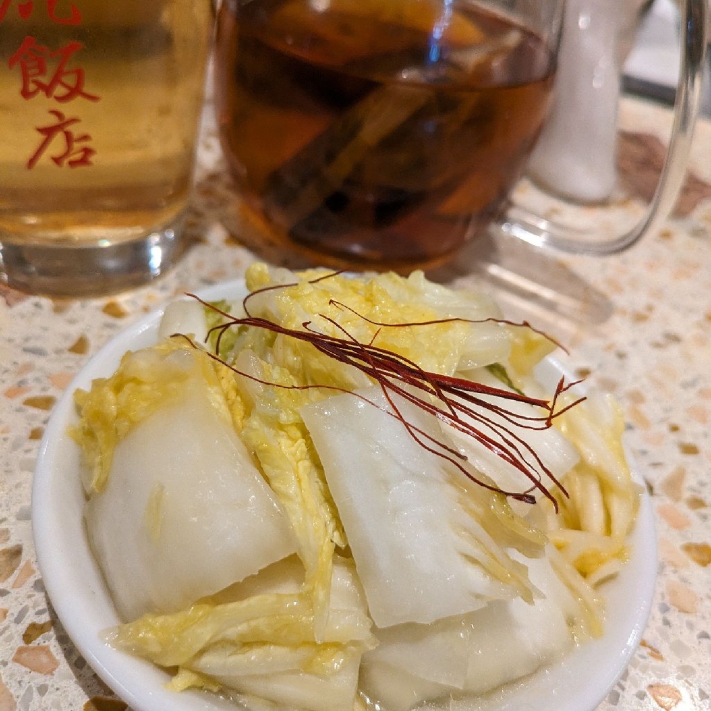 ユーザーが投稿した辣白菜の写真 - 実際訪問したユーザーが直接撮影して投稿した亀有中華料理フーフー飯店 亀有の写真