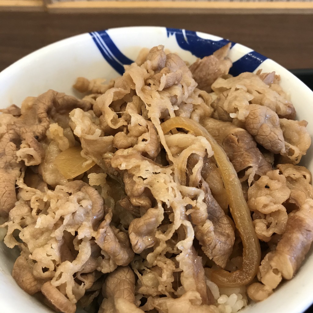 ユーザーが投稿した牛丼の写真 - 実際訪問したユーザーが直接撮影して投稿した常盤台牛丼松屋 上板橋店の写真