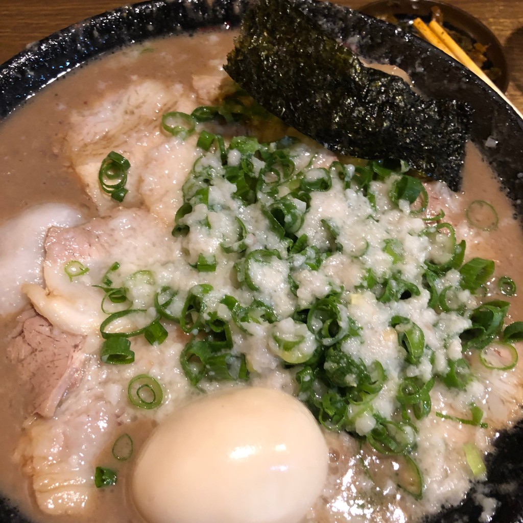 ユーザーが投稿したラーメンの写真 - 実際訪問したユーザーが直接撮影して投稿した戎本町ラーメン / つけ麺無鉄砲 大阪店の写真