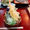 天ぷらそば - 実際訪問したユーザーが直接撮影して投稿した東山町長坂定食屋たかこうの写真のメニュー情報
