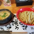 雲丹のつけ麺 - 実際訪問したユーザーが直接撮影して投稿した筑穂ラーメン専門店活龍 海老蟹専門 甲殻堂の写真のメニュー情報