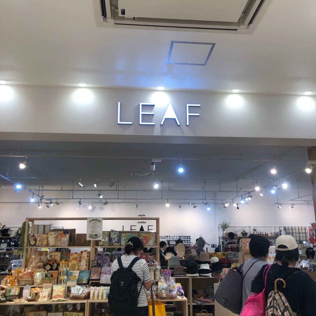 実際訪問したユーザーが直接撮影して投稿した東川崎町生活雑貨 / 文房具暮らしの雑貨店 LEAF 神戸ハーバーランドumie店の写真