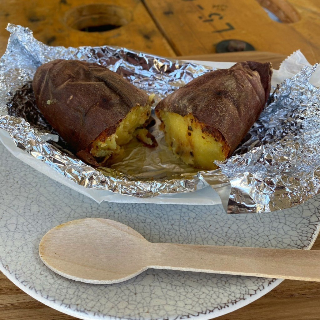 ユーザーが投稿したつぼ焼き芋の写真 - 実際訪問したユーザーが直接撮影して投稿した和地町かき氷蜜 かき氷里ときどき焼き芋の写真