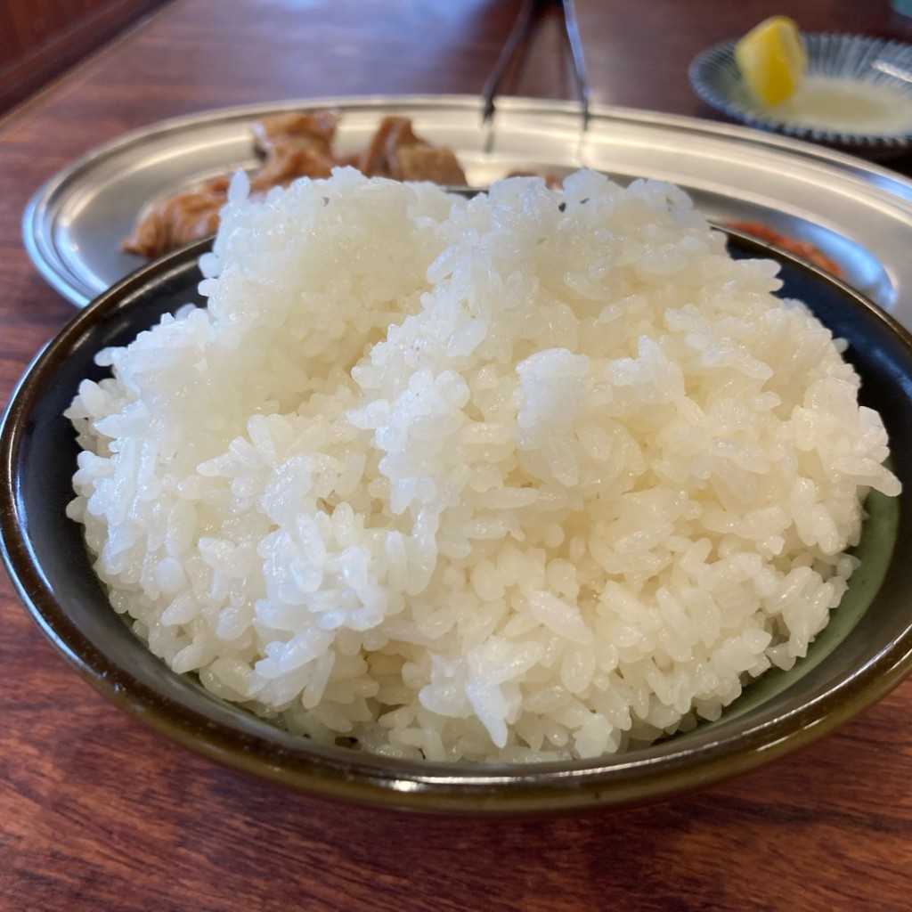 ユーザーが投稿した定食の写真 - 実際訪問したユーザーが直接撮影して投稿した上泉町肉料理焼肉天国赤坂の写真