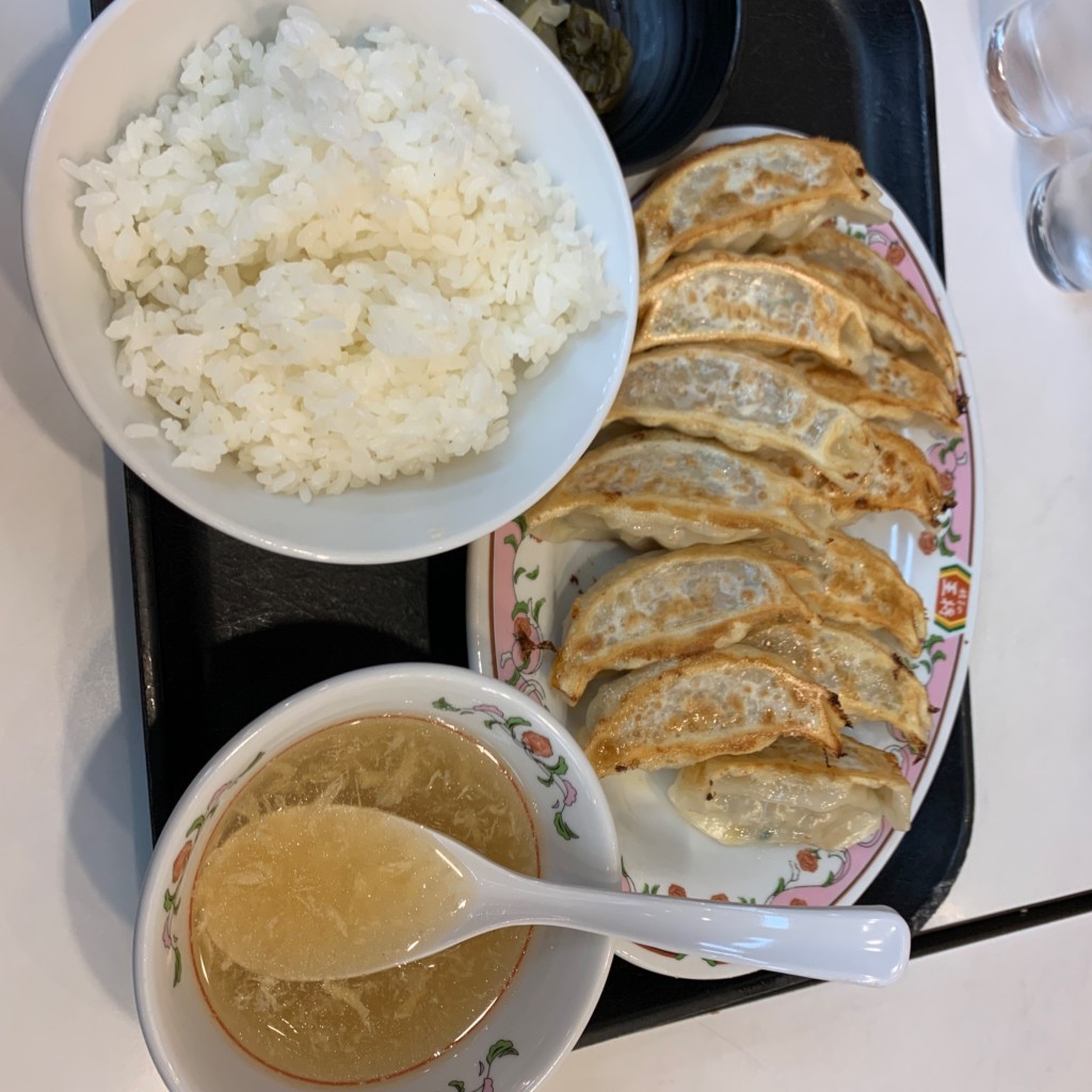 ユーザーが投稿した餃子定食の写真 - 実際訪問したユーザーが直接撮影して投稿した二俣川餃子餃子の王将 二俣川駅前店の写真