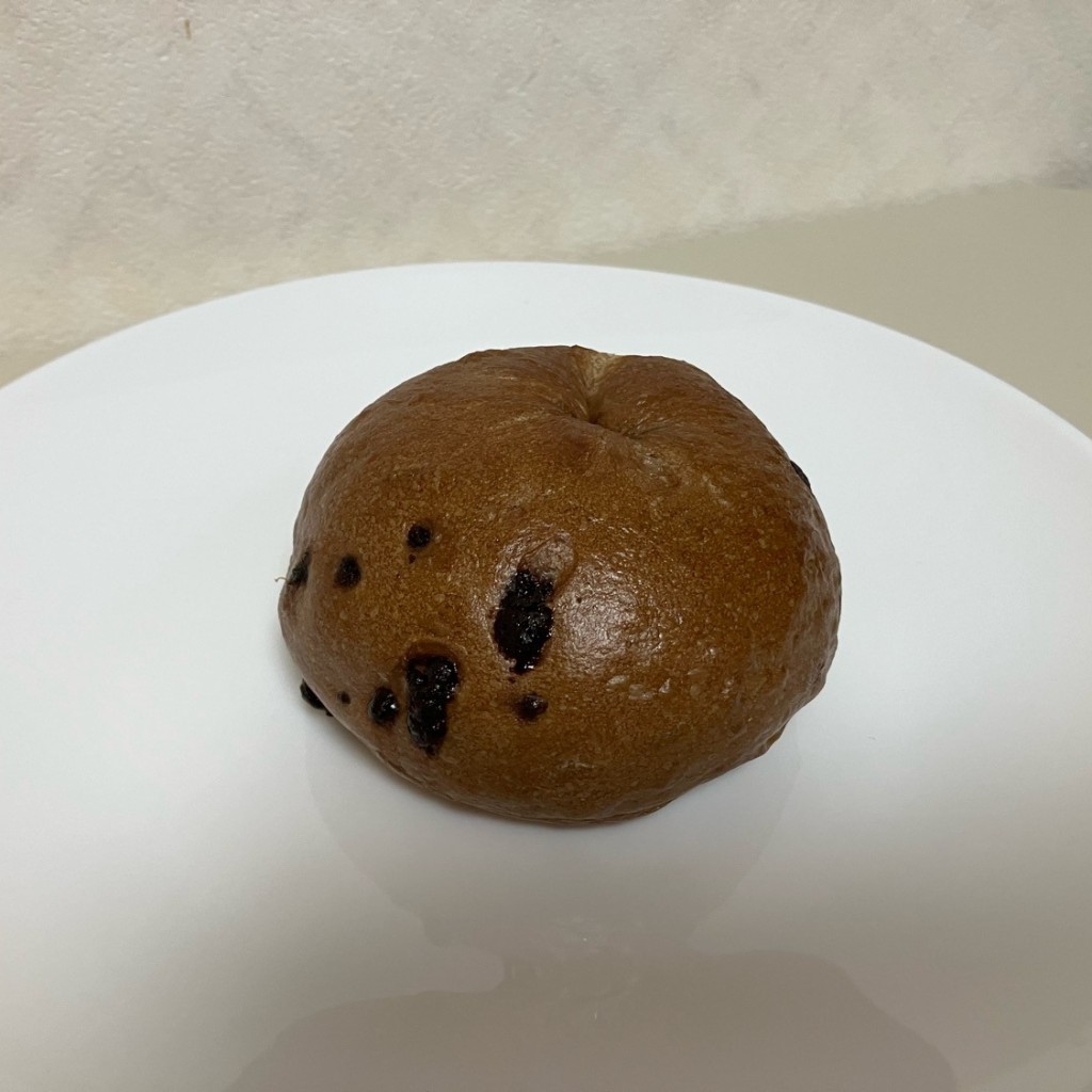 ユーザーが投稿したチョコチップベーグルの写真 - 実際訪問したユーザーが直接撮影して投稿した西岐波ベーグル小麦堂ベーグルズの写真