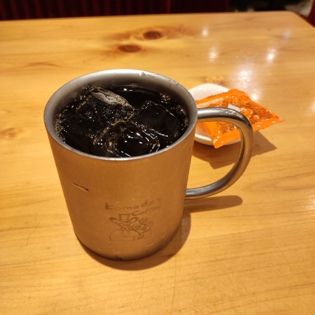 ユーザーが投稿したコーヒーの写真 - 実際訪問したユーザーが直接撮影して投稿した西浅草喫茶店コメダ珈琲店 田原町駅前店の写真