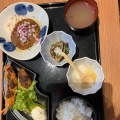 2種盛り定食 - 実際訪問したユーザーが直接撮影して投稿した関戸居酒屋創作ダイニング 彩 聖蹟桜が丘の写真のメニュー情報