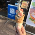 ほうじ茶ソフトクリーム - 実際訪問したユーザーが直接撮影して投稿した浜町カフェハマカゼカフェの写真のメニュー情報