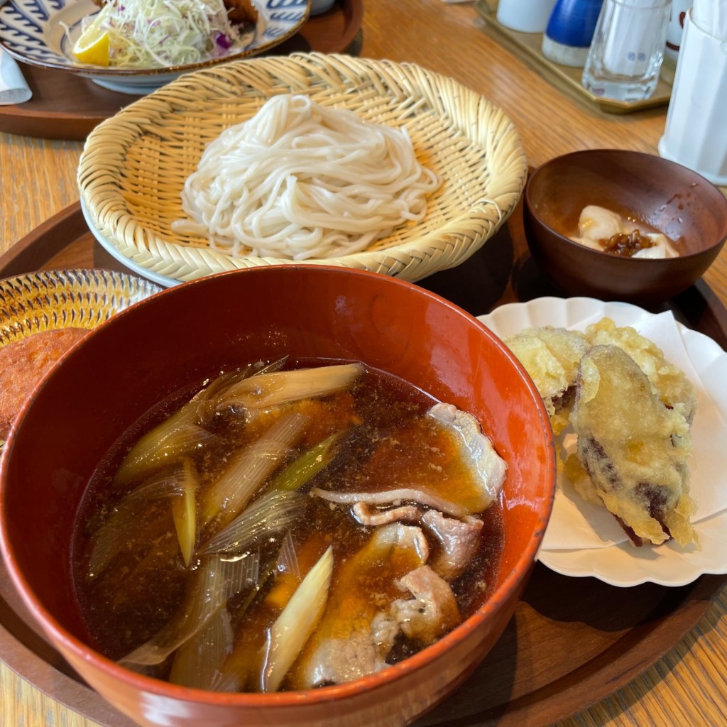 ユーザーが投稿した肉汁うどん定食の写真 - 実際訪問したユーザーが直接撮影して投稿した渋谷定食屋d47 SHOKUDOの写真