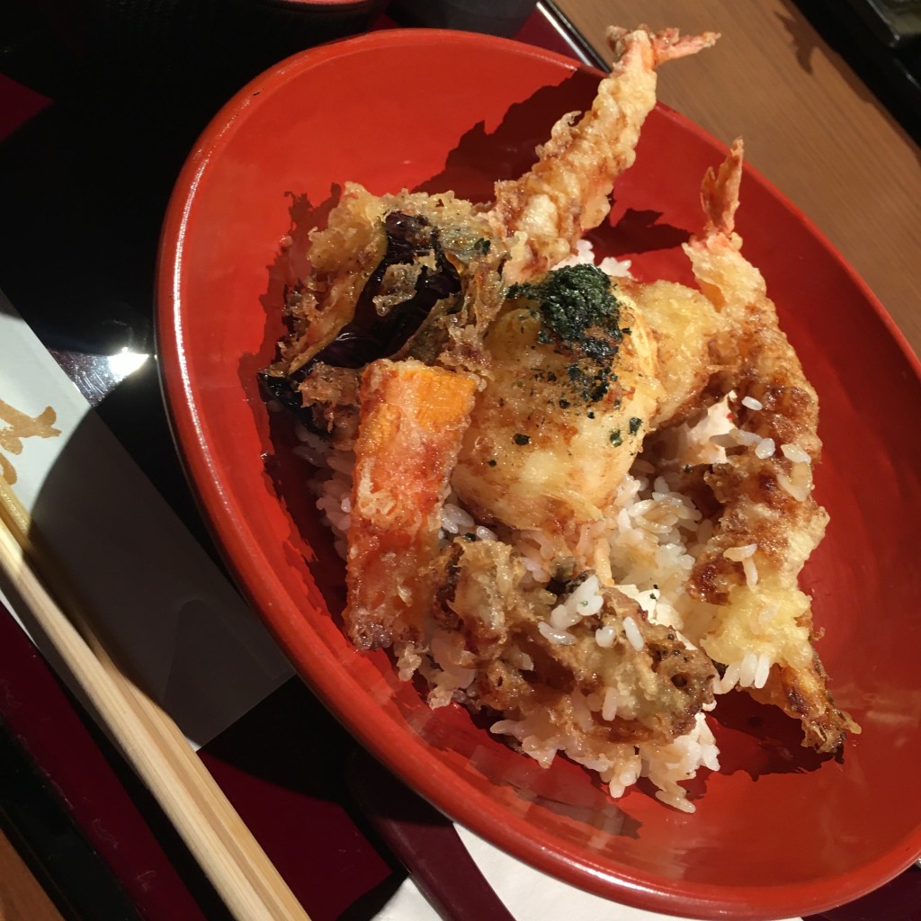 ユーザーが投稿した天ぷら丼の写真 - 実際訪問したユーザーが直接撮影して投稿した角田町懐石料理 / 割烹京懐石 美濃吉 阪急うめだ本店の写真