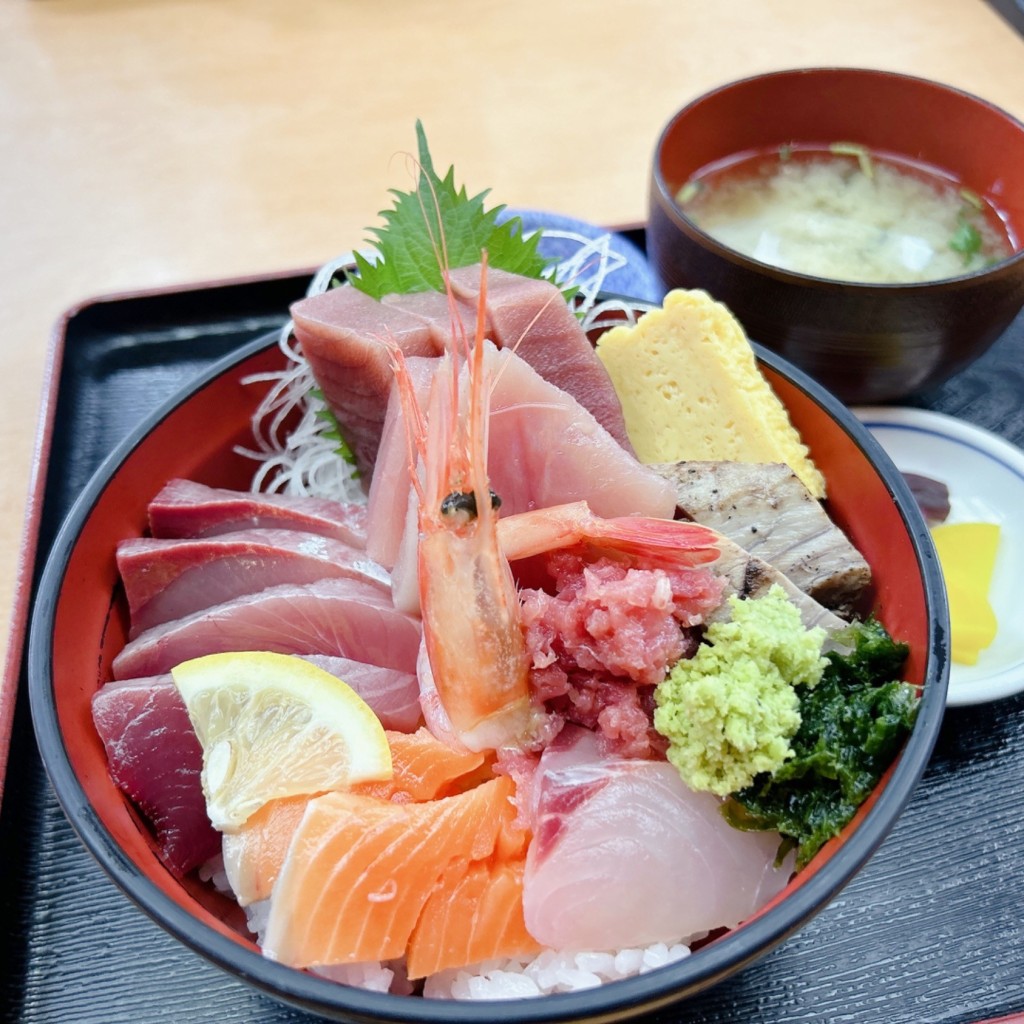 ユーザーが投稿した海鮮丼の写真 - 実際訪問したユーザーが直接撮影して投稿した御前崎魚介 / 海鮮料理海鮮料理 みはるの写真