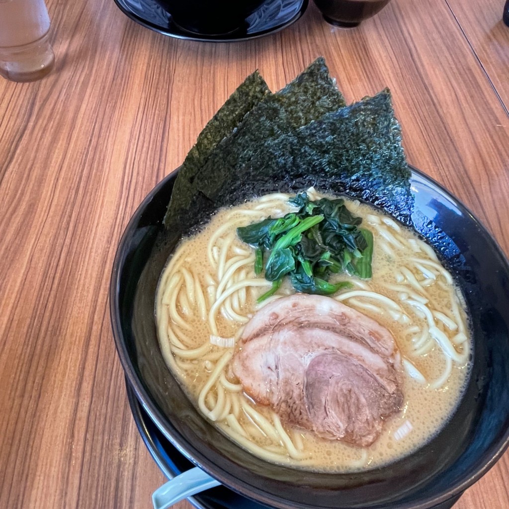 ユーザーが投稿した博多とんこつラーメンの写真 - 実際訪問したユーザーが直接撮影して投稿した蕃昌ラーメン専門店横浜家系ラーメン 横浜道 野田蕃昌店の写真