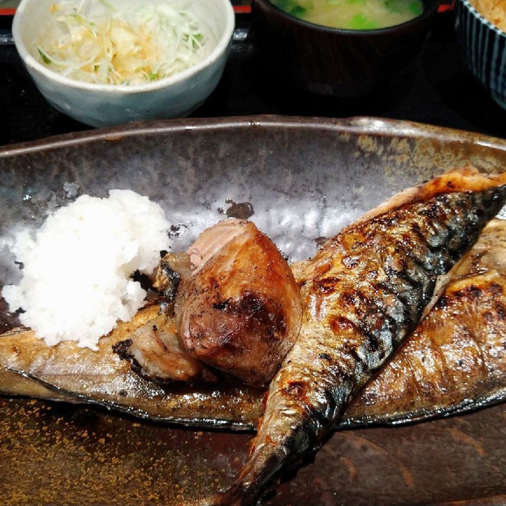 ユーザーが投稿した銀ガレイ定食アボカドつけの写真 - 実際訪問したユーザーが直接撮影して投稿した北二条東回転寿司一夜干しと海鮮丼 できたて屋 サッポロファクトリー店の写真