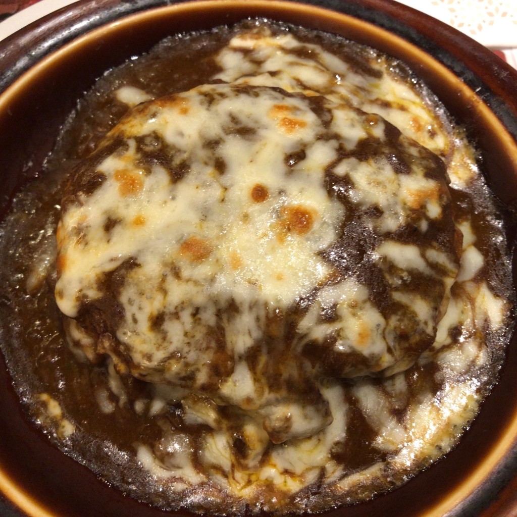 ユーザーが投稿したハンバーグカレードの写真 - 実際訪問したユーザーが直接撮影して投稿した池袋本町ファミリーレストランデニーズ 北池袋店の写真