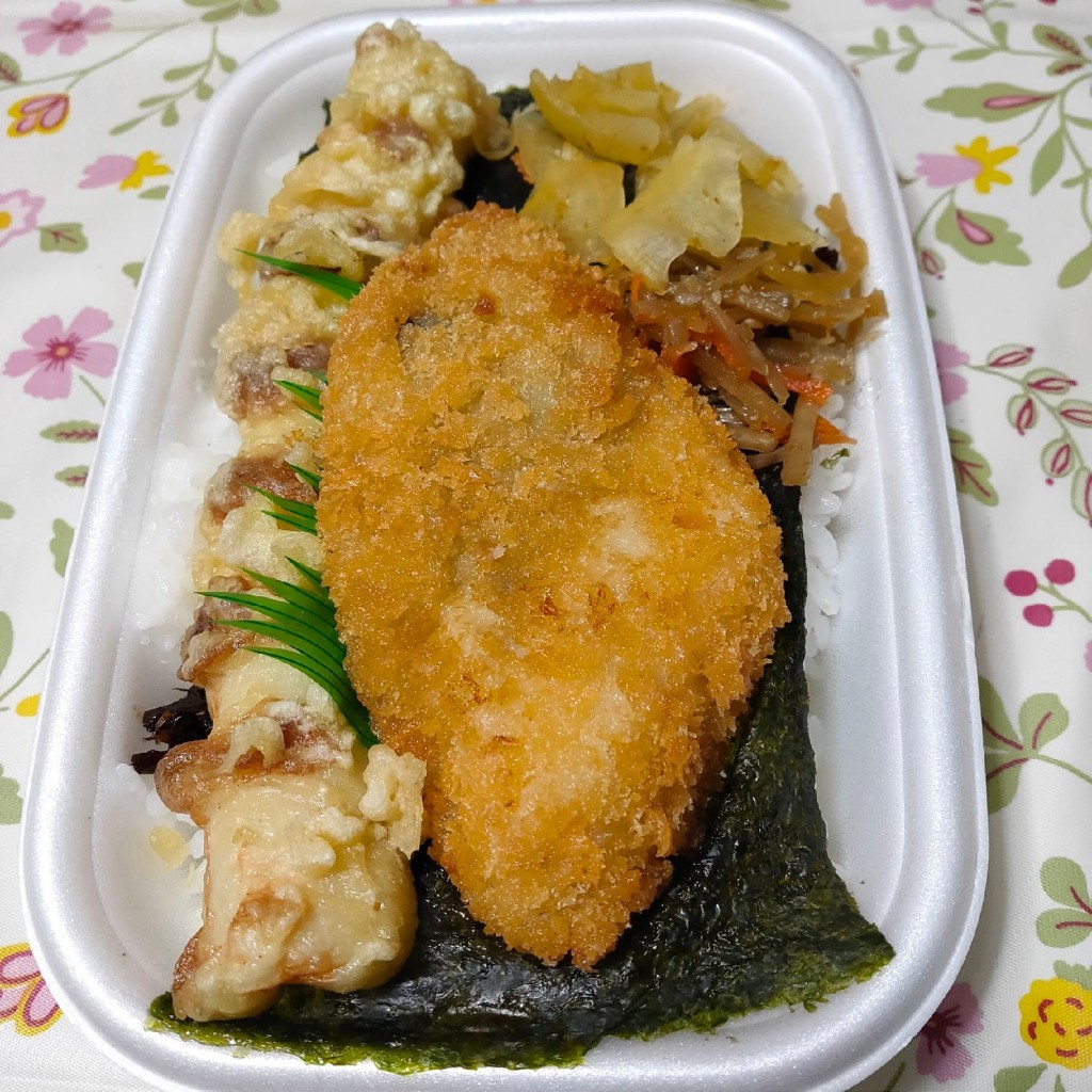 ユーザーが投稿したのり弁当(ソース)の写真 - 実際訪問したユーザーが直接撮影して投稿した花園町お弁当ほっともっと 函館花園店の写真