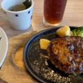 Lunchどんハンバーグ - 実際訪問したユーザーが直接撮影して投稿した長栄ステーキステーキのどん草加店の写真のメニュー情報