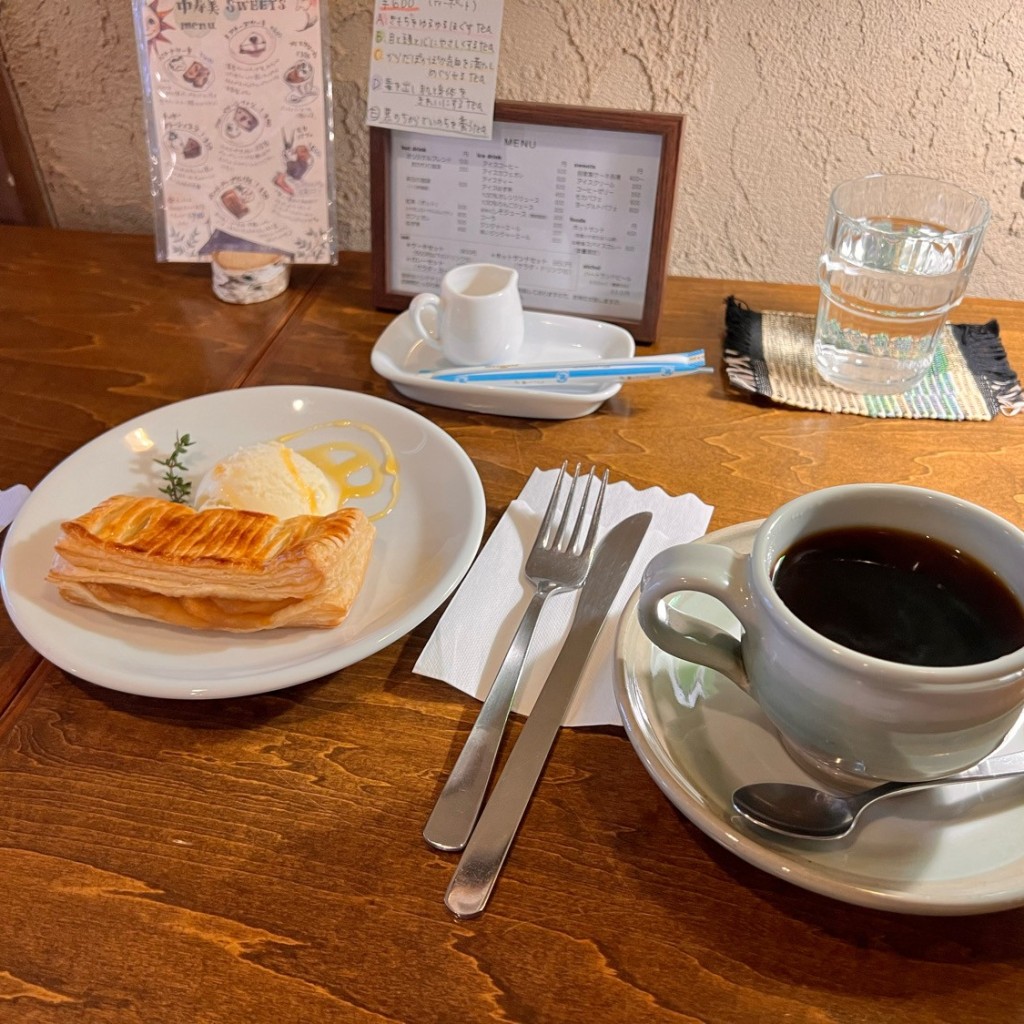 実際訪問したユーザーが直接撮影して投稿した上ケ屋カフェcafé 中寿美の写真