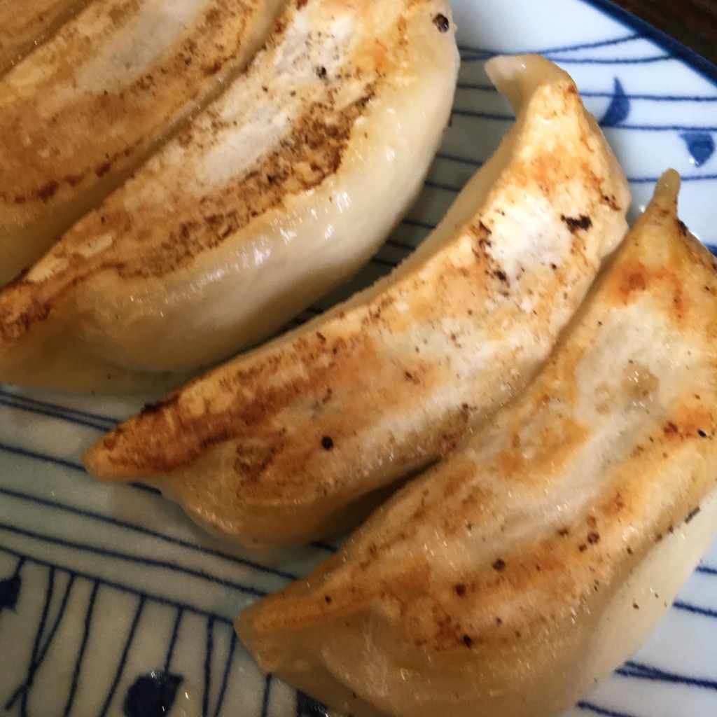 ユーザーが投稿した焼き餃子の写真 - 実際訪問したユーザーが直接撮影して投稿した谷田ラーメン専門店ら〜めん 華麗なる無花果の写真