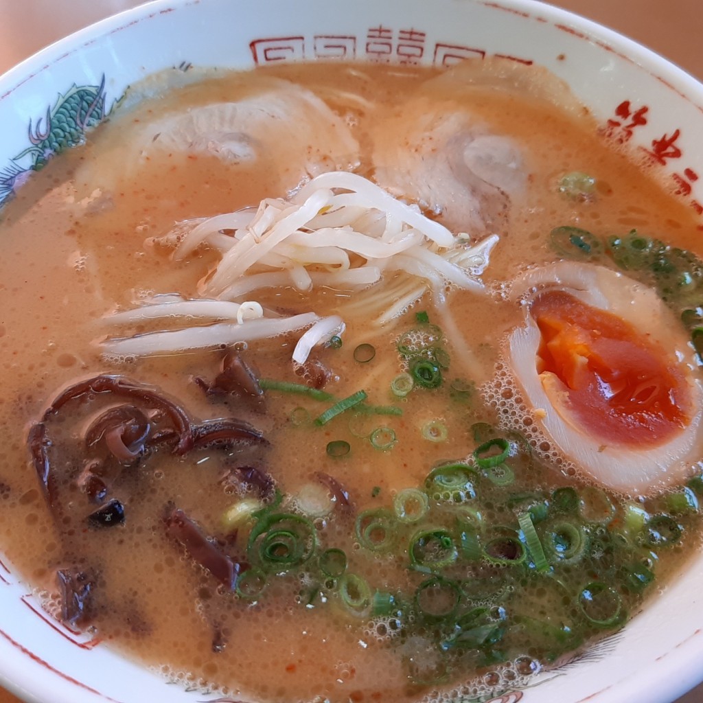 ユーザーが投稿した辛玉ラーメンの写真 - 実際訪問したユーザーが直接撮影して投稿した協和町ラーメン専門店山小屋 大村店の写真