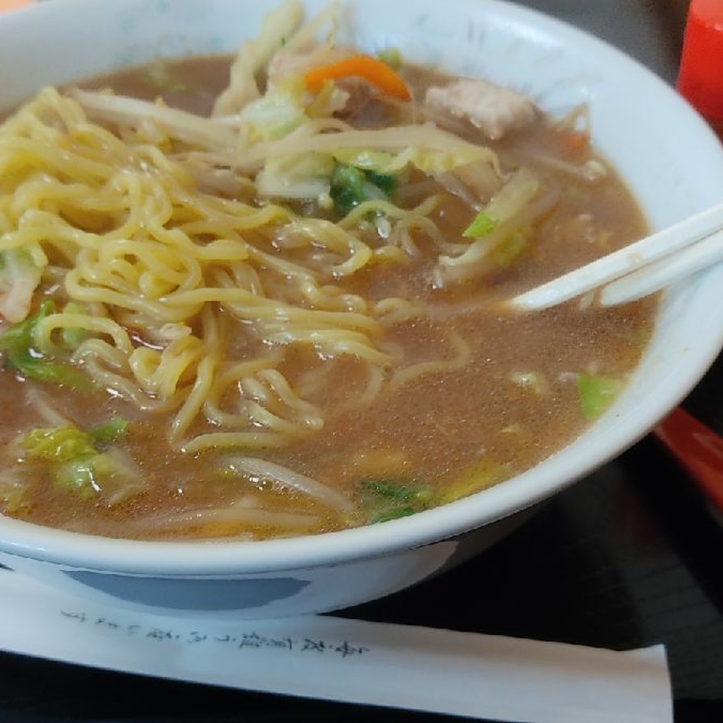 ユーザーが投稿した味噌ラーメンの写真 - 実際訪問したユーザーが直接撮影して投稿した南上町定食屋太陽食堂の写真