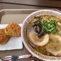 鹿児島ラーメン - 実際訪問したユーザーが直接撮影して投稿した平川町定食屋平川動物園食堂オープンテラスの写真のメニュー情報