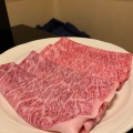 米沢牛肉はりはり鍋 (ロース) - 実際訪問したユーザーが直接撮影して投稿した二色根ステーキ食楽亭 旭屋 山形赤湯本店の写真のメニュー情報