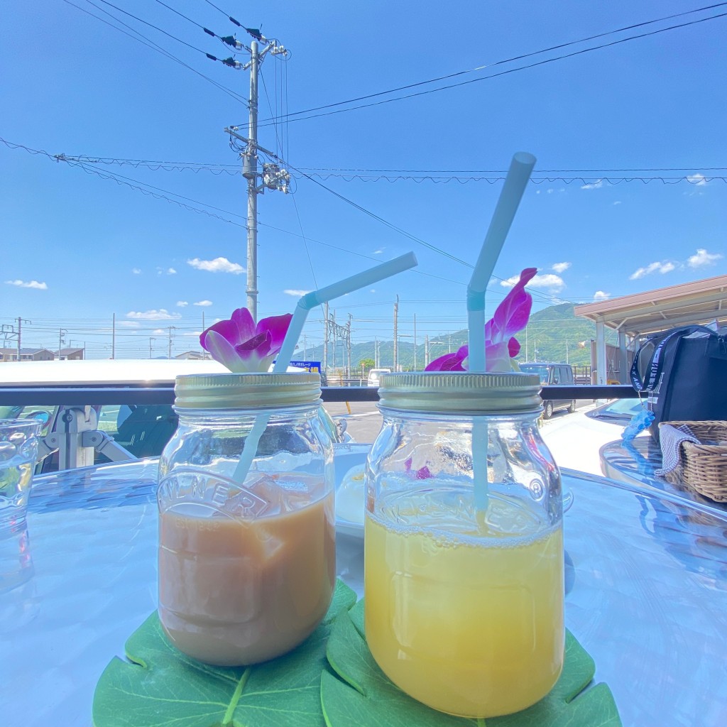 ユーザーが投稿したパイナップルジュースの写真 - 実際訪問したユーザーが直接撮影して投稿した追分町カフェハワイアンカフェ HONUの写真