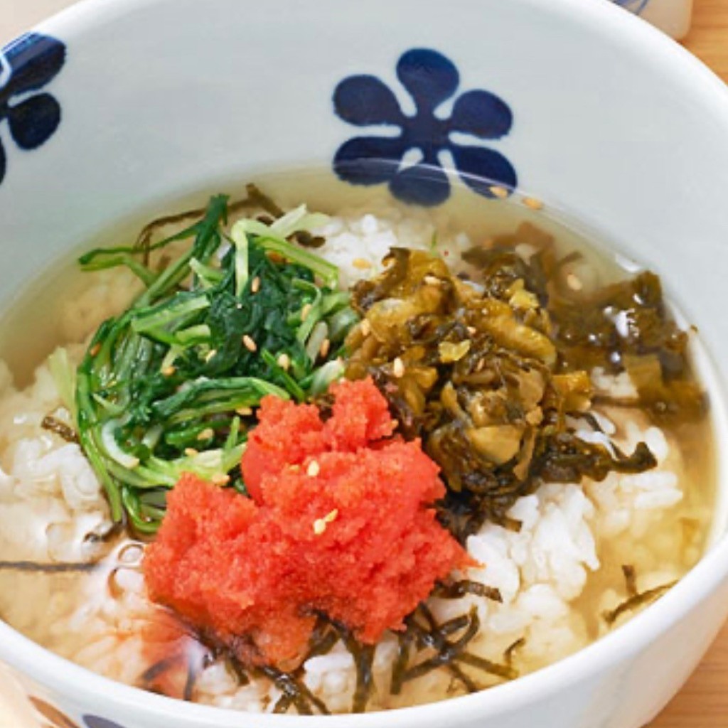 ユーザーが投稿した炙り明太子と高菜の写真 - 実際訪問したユーザーが直接撮影して投稿した西新宿和食 / 日本料理だし茶漬け えん 新宿ルミネ店の写真