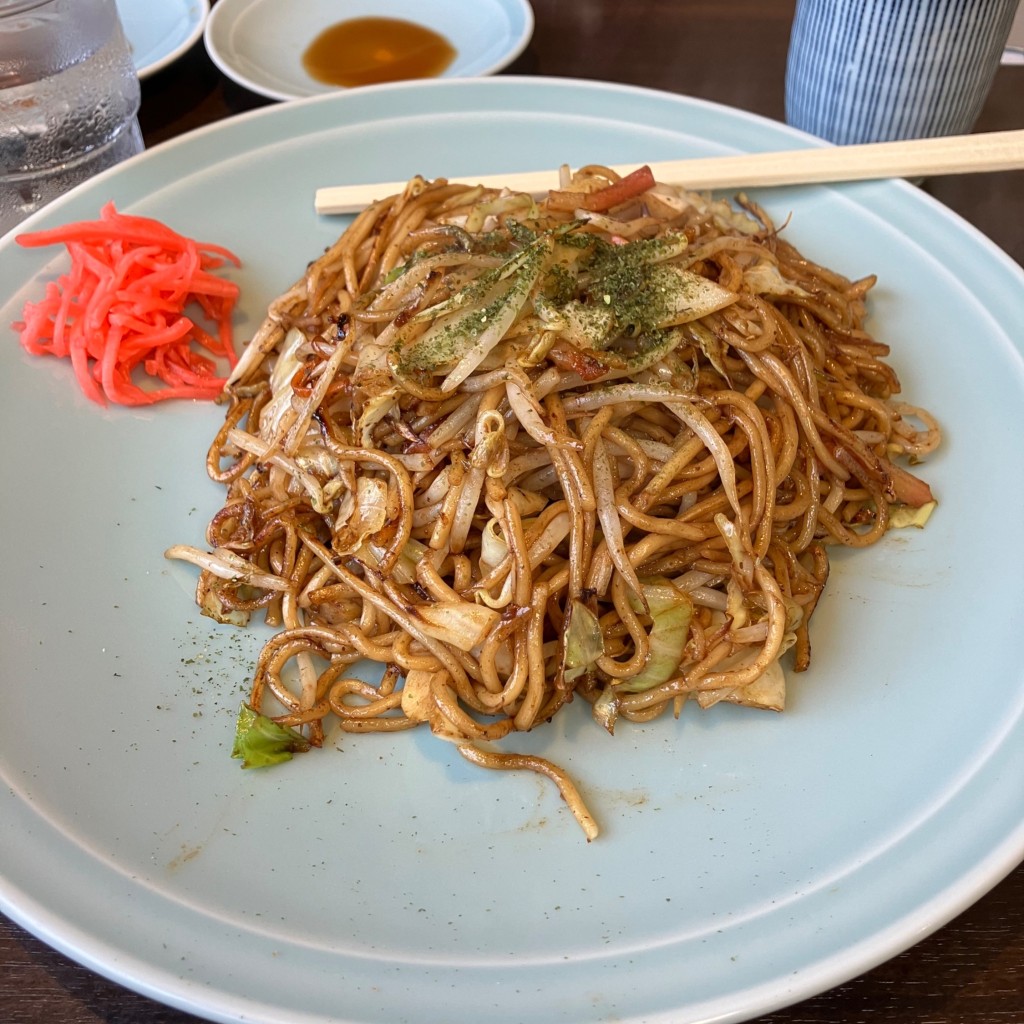 ユーザーが投稿した焼きそばの写真 - 実際訪問したユーザーが直接撮影して投稿した友田ちゃんぽんおおむら亭 折尾店の写真