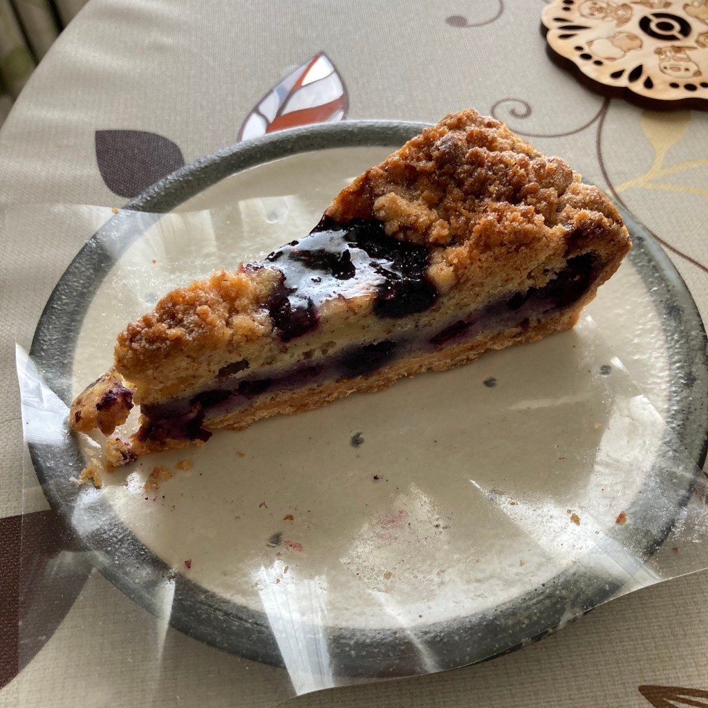 ユーザーが投稿したBlue berry bakeの写真 - 実際訪問したユーザーが直接撮影して投稿した島崎町カフェハチトバーブの写真