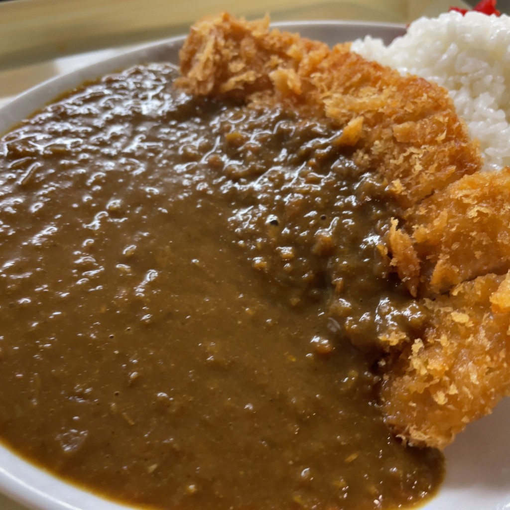 ユーザーが投稿したカツカレーの写真 - 実際訪問したユーザーが直接撮影して投稿した和泉本町イタリアンジャックポット 狛江の写真