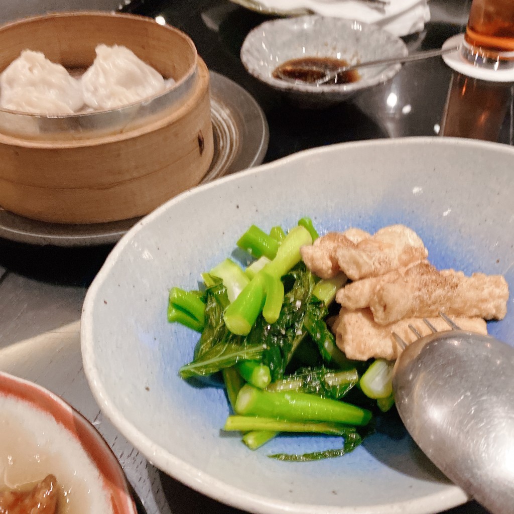 ユーザーが投稿した中国野菜盛り合わせの写真 - 実際訪問したユーザーが直接撮影して投稿した恵比寿西北京料理中國名菜 龍坊の写真