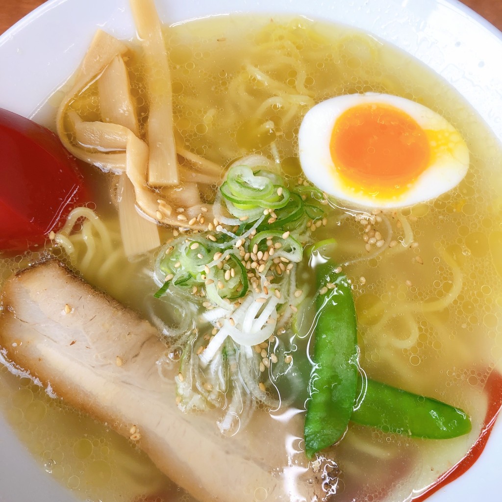 ユーザーが投稿した鶏塩ラーメンの写真 - 実際訪問したユーザーが直接撮影して投稿した赤坂ラーメン / つけ麺ラーメンだいおうの写真