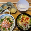 海鮮贅沢丼 - 実際訪問したユーザーが直接撮影して投稿した横網定食屋築地食堂源ちゃん 両国江戸NOREN店の写真のメニュー情報