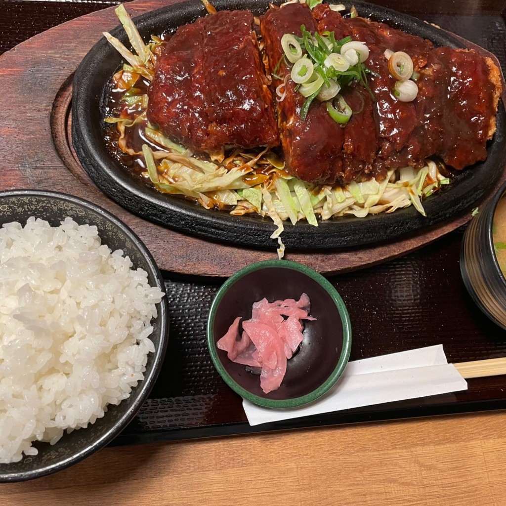 ユーザーが投稿したどてチキン定食の写真 - 実際訪問したユーザーが直接撮影して投稿した西岡町定食屋食事処 葵の写真