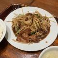 レバニラ炒め - 実際訪問したユーザーが直接撮影して投稿した師岡町定食屋富士力食堂の写真のメニュー情報