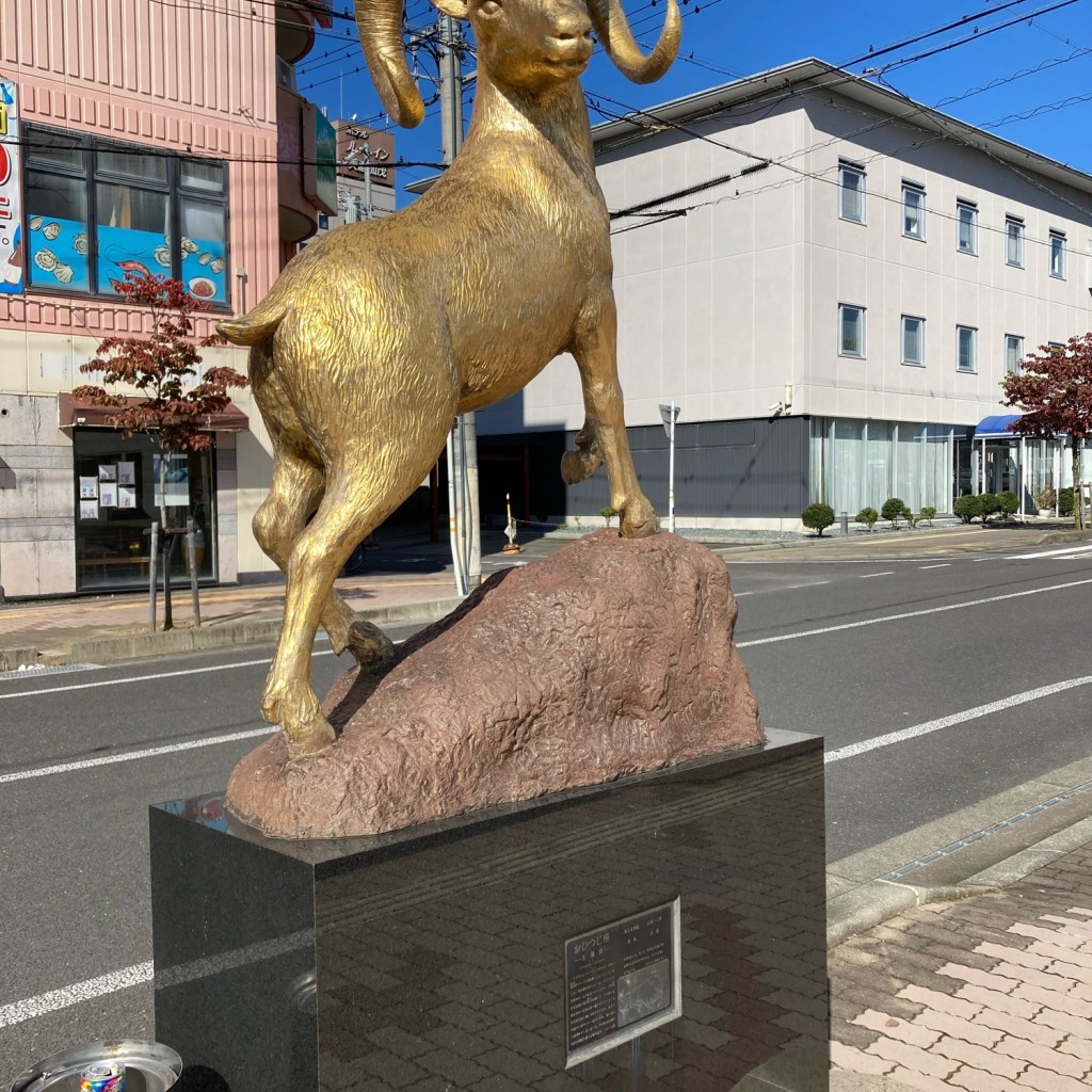 実際訪問したユーザーが直接撮影して投稿した太田町銅像黄道十二星座像の写真