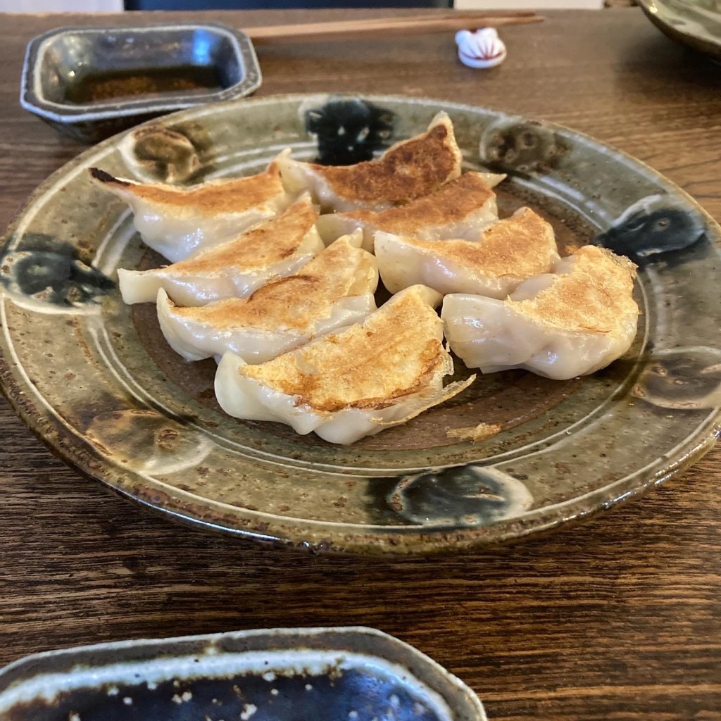 ユーザーが投稿した焼き餃子の写真 - 実際訪問したユーザーが直接撮影して投稿した西ノ京勧学院町カフェワタシノの写真