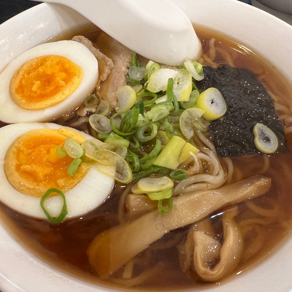 ユーザーが投稿した醤油ラーメンの写真 - 実際訪問したユーザーが直接撮影して投稿した茶町ラーメン / つけ麺森下そばの写真