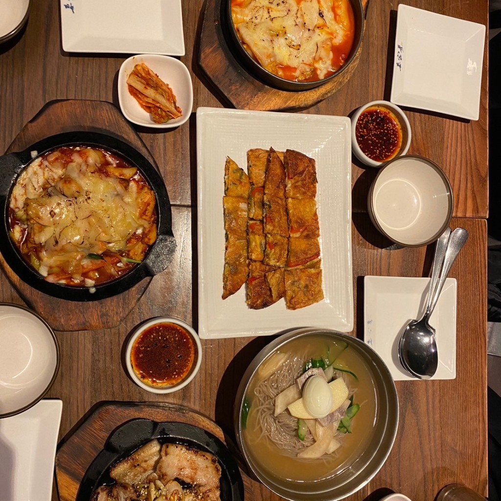 ユーザーが投稿した豚肉ワインサムギョプサルの写真 - 実際訪問したユーザーが直接撮影して投稿した押上韓国料理妻家房 東京スカイツリータウンソラマチ店の写真