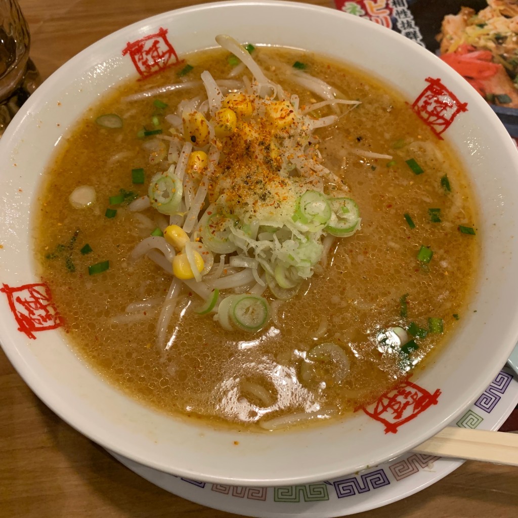 ユーザーが投稿したみそラーメンの写真 - 実際訪問したユーザーが直接撮影して投稿した美園町ラーメン専門店おおぎやラーメン 館林店の写真