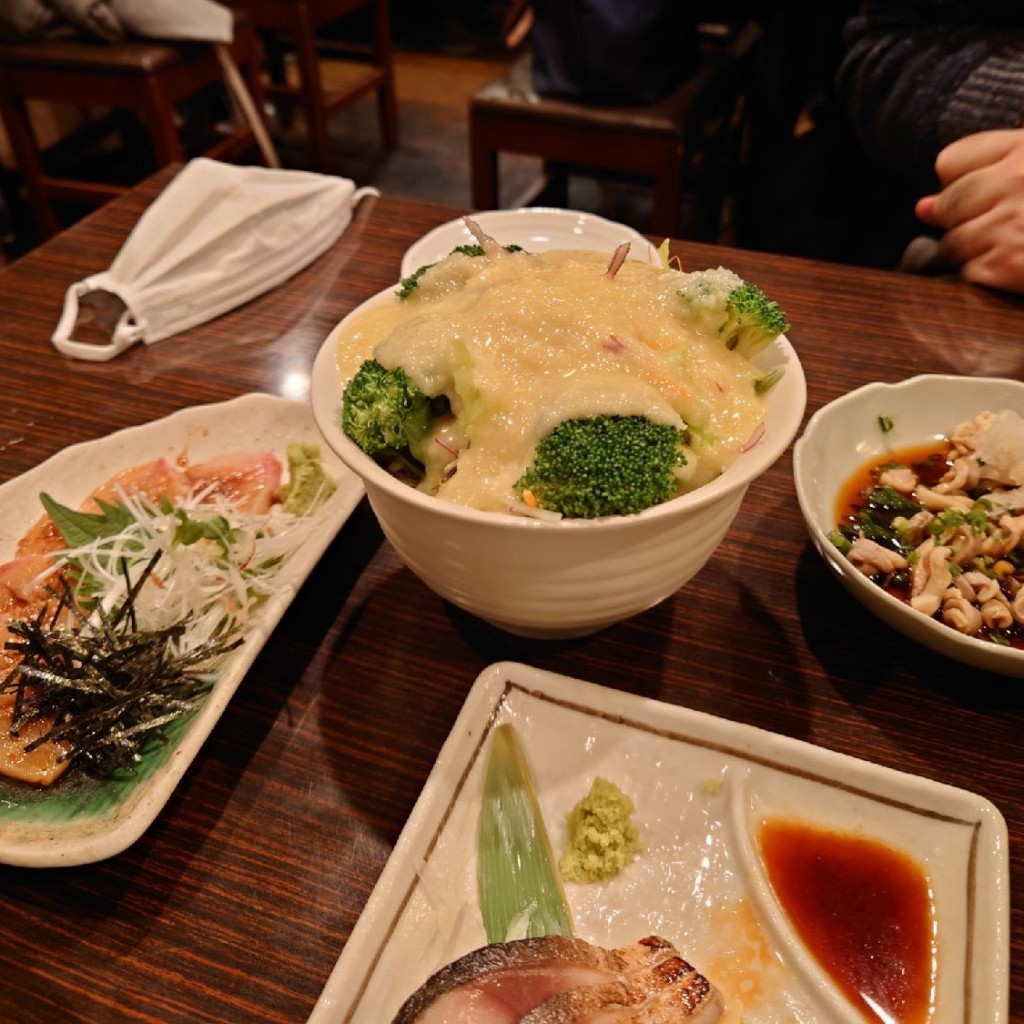 ユーザーが投稿した野菜サラダの写真 - 実際訪問したユーザーが直接撮影して投稿した高円寺南郷土料理九州料理 マルキュウの写真