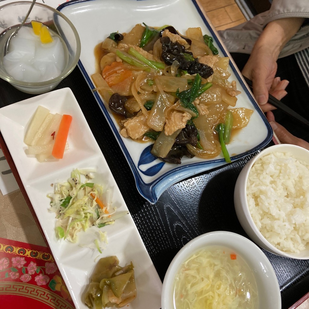 ユーザーが投稿した大根と野菜の炒め物の写真 - 実際訪問したユーザーが直接撮影して投稿した洋光台中華料理祥園の写真