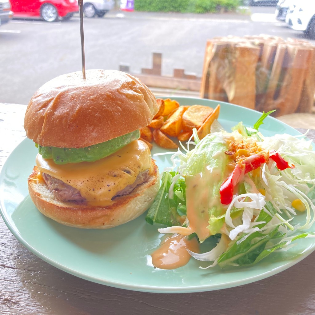 実際訪問したユーザーが直接撮影して投稿した植田南肉料理Brown Burgerの写真