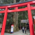 実際訪問したユーザーが直接撮影して投稿した元箱根地域名所箱根神社 第四鳥居の写真