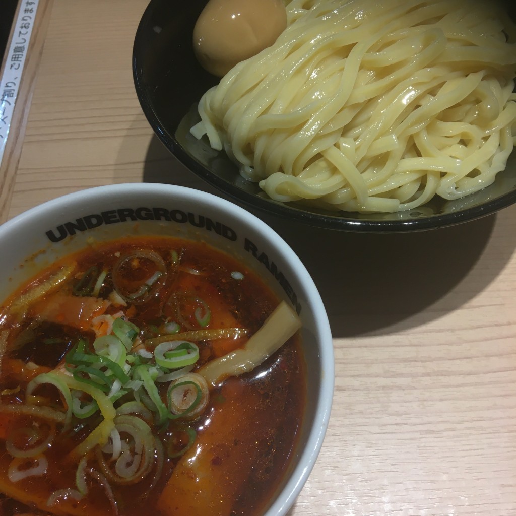 あえるさんが投稿した脇田町つけ麺専門店のお店頑者 アンダーグラウンドラーメン 川越駅店の写真