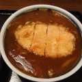 鶏天カレーうどん - 実際訪問したユーザーが直接撮影して投稿した鵤うどん大黒の写真のメニュー情報